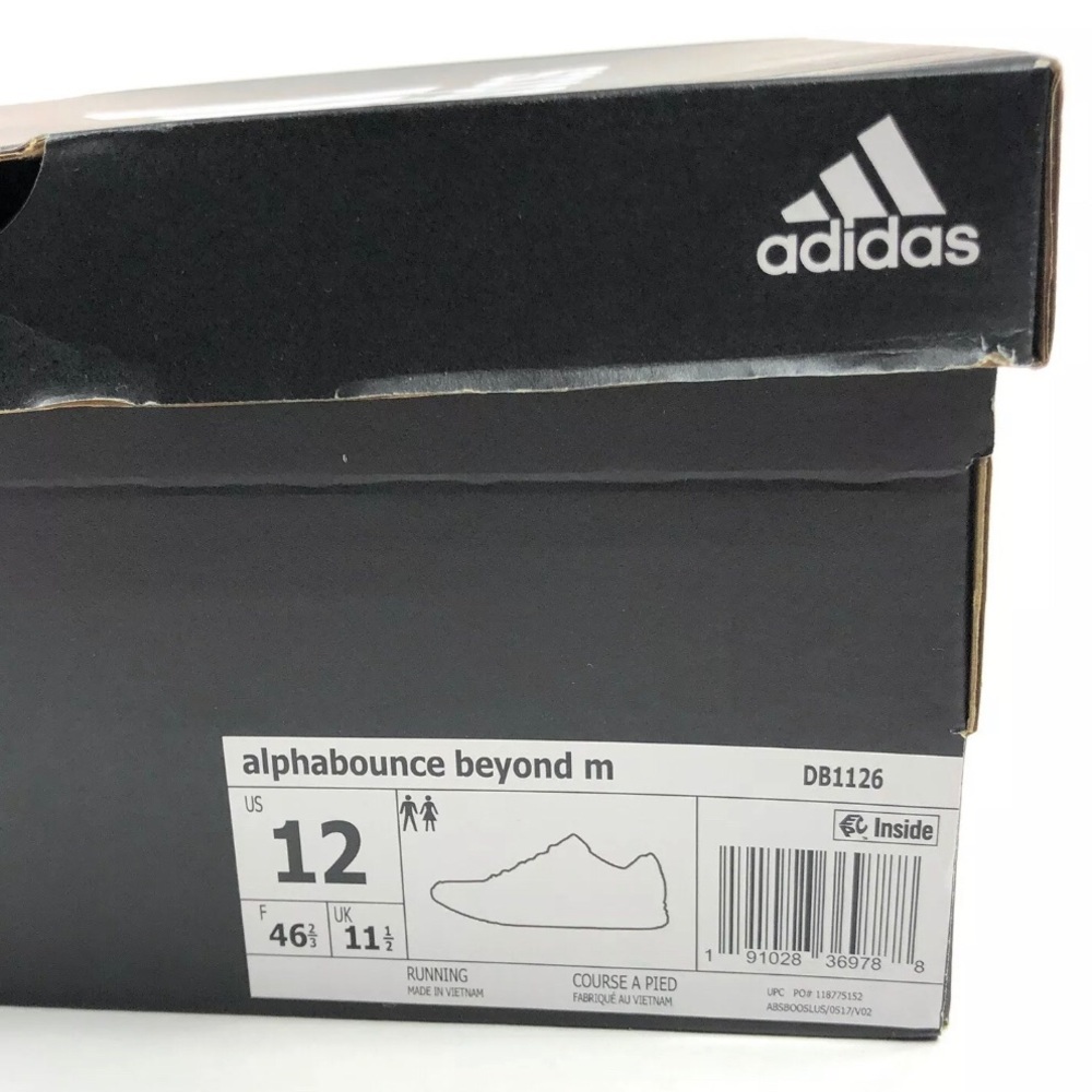 Adidas Alphabounce Beyond Cloud White Shoes DB1126 - Picture 8 of 8